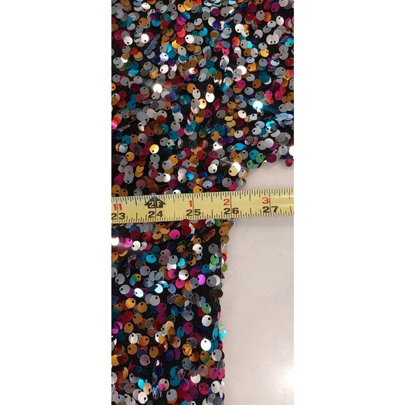 Anna-Kaci Women's Plus‎ Size Sequin Off-the-Shoulder Short Sleeve Party Top 3XL - Picture 8 of 10